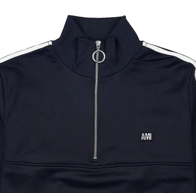 AMI Paris Street Style Logo Designers Sweatshirts