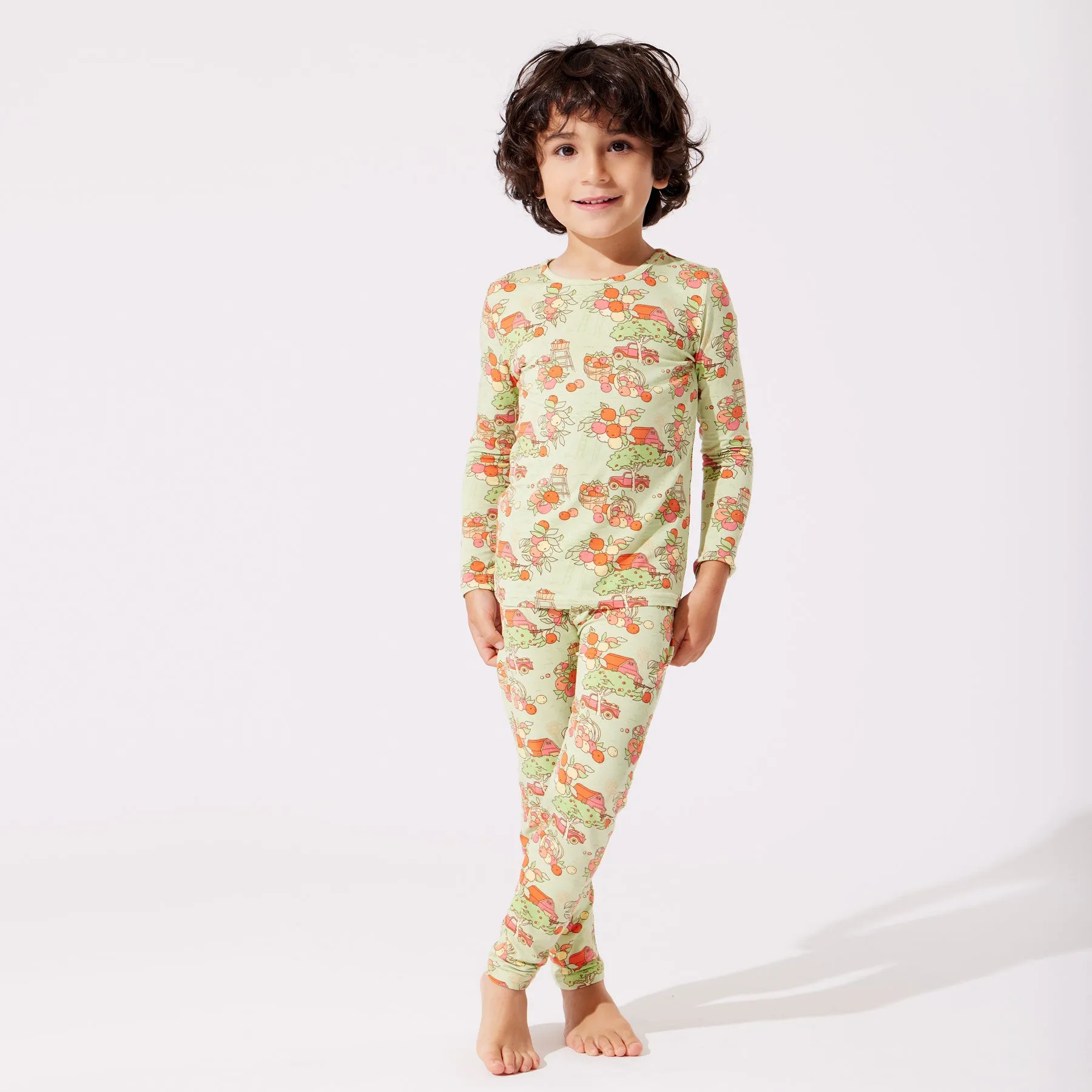 Apple Orchard Kids Bamboo Sleepwear