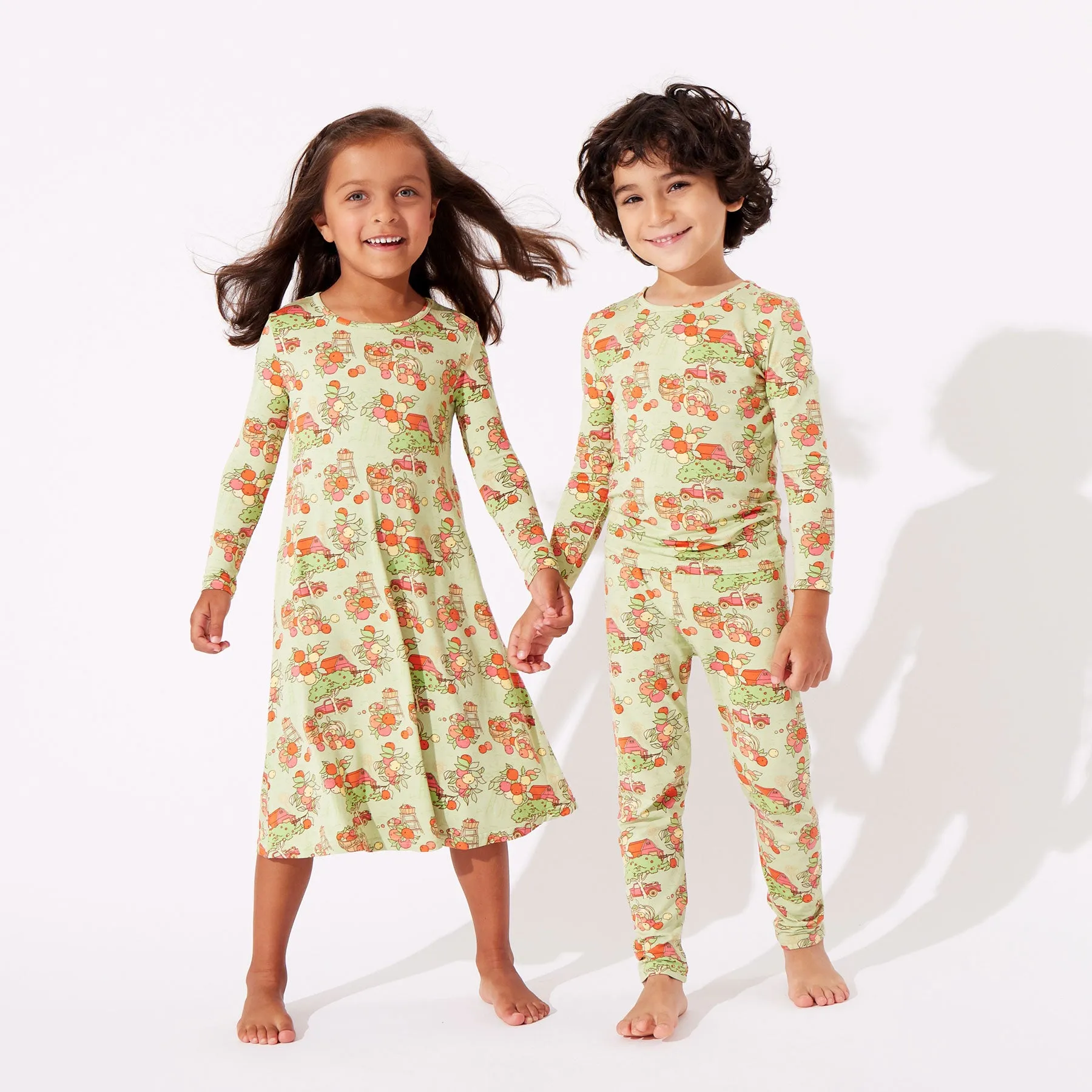 Apple Orchard Kids Bamboo Sleepwear