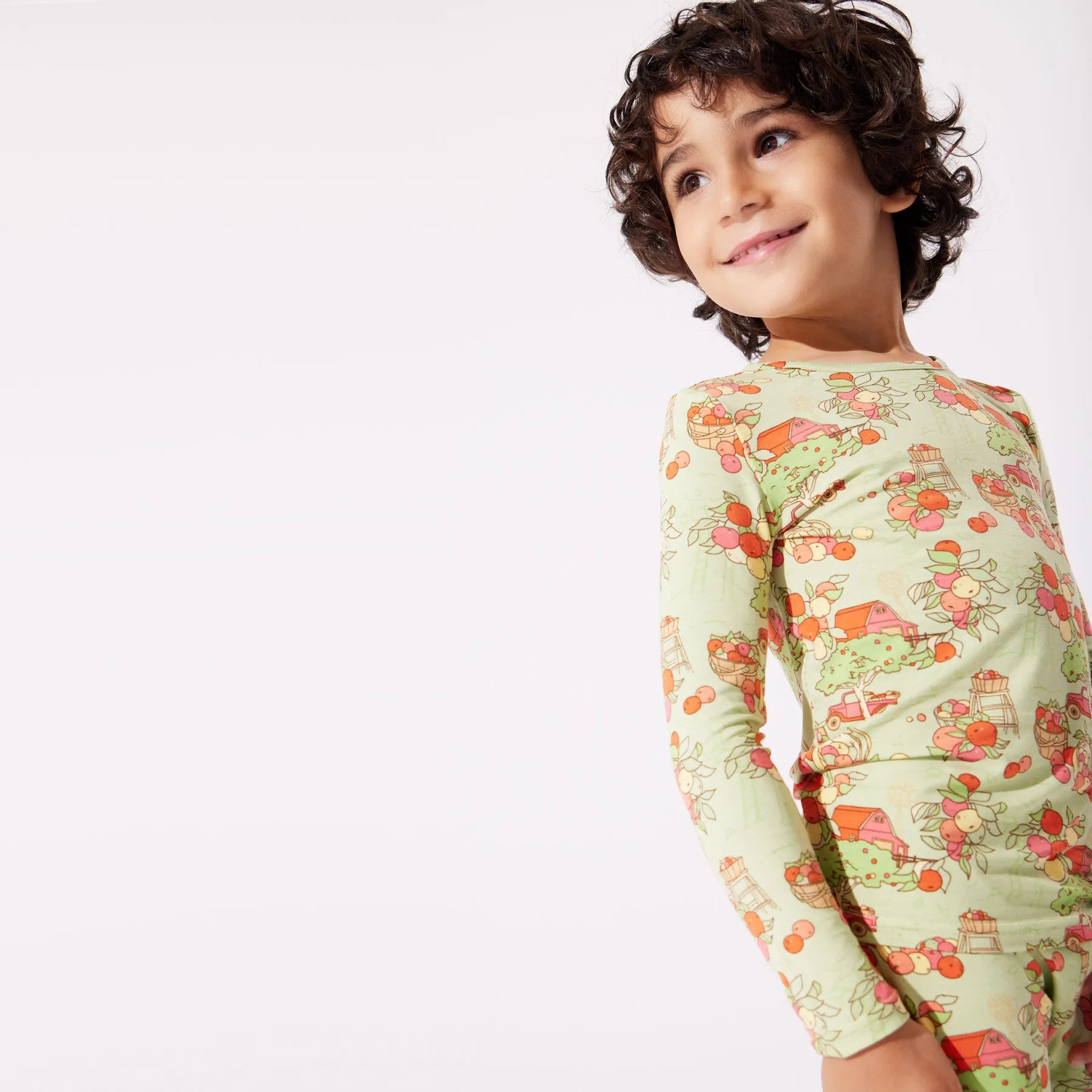 Apple Orchard Kids Bamboo Sleepwear