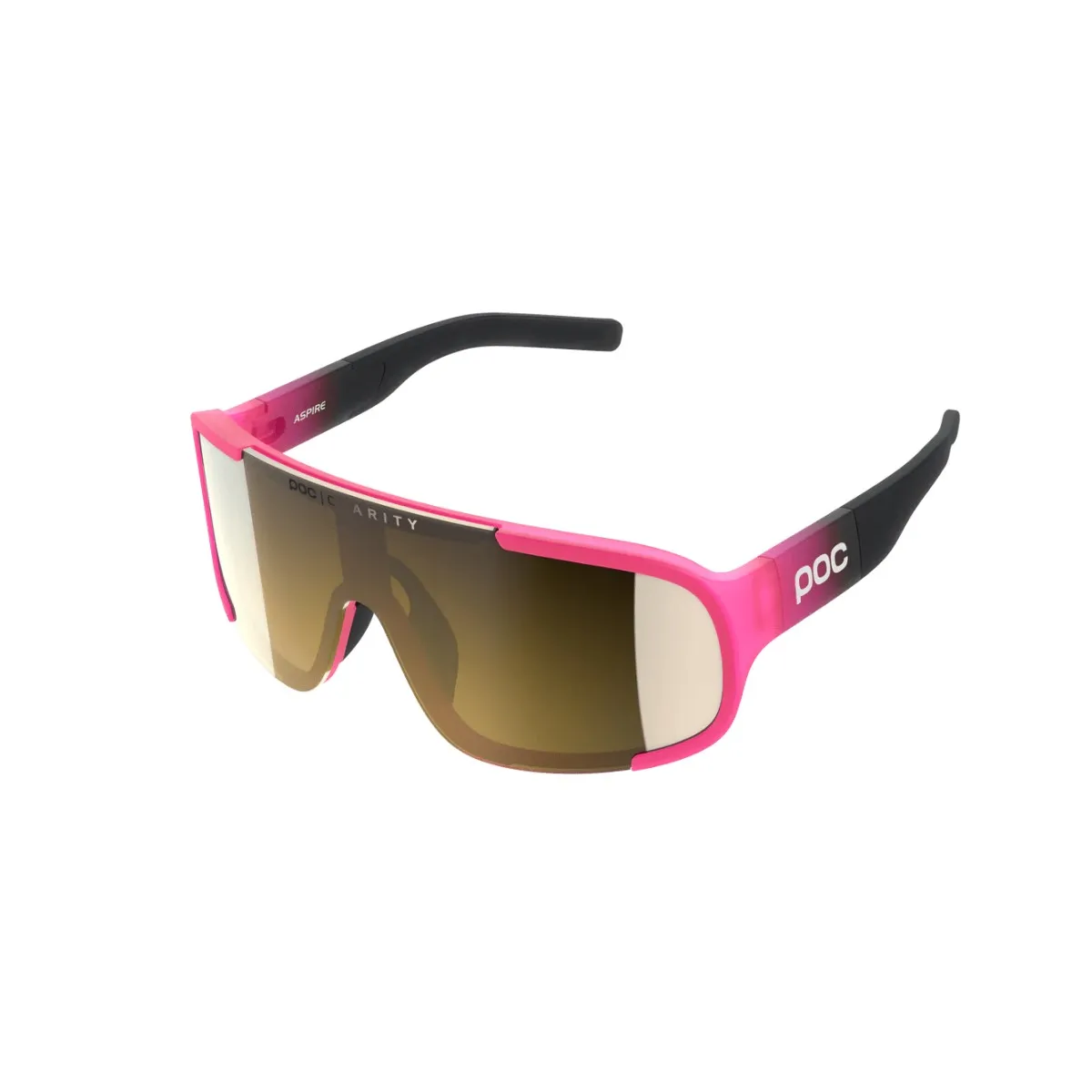 Pink Sunglasses with Gold Lenses