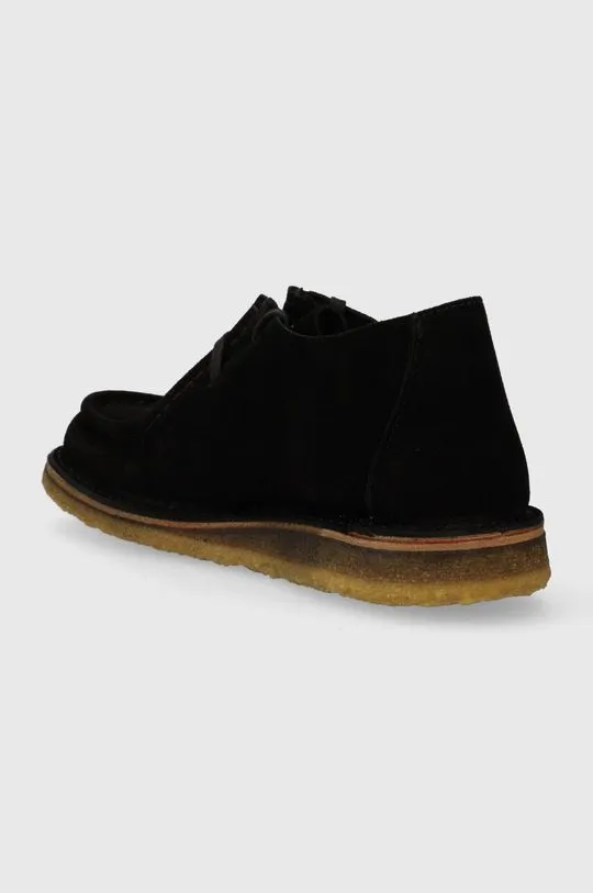 Black Astorflex Men's Suede Shoes