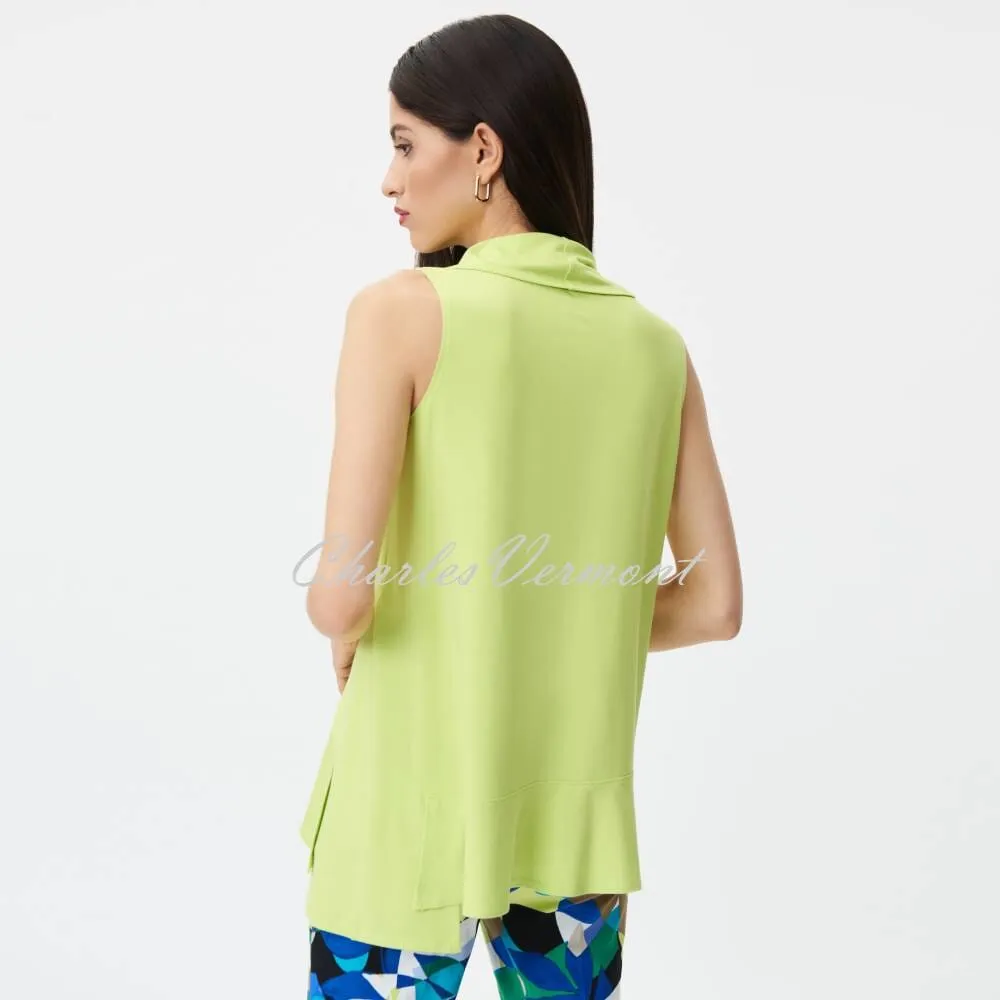 Joseph Ribkoff Asymmetric Cowl Neck Top