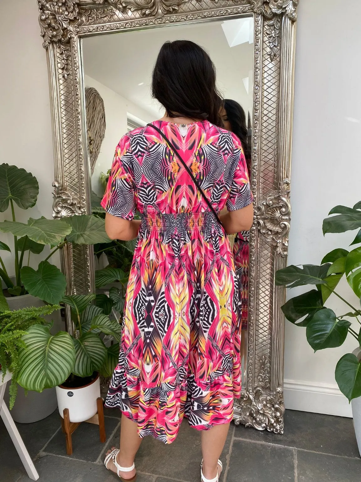 Maeve's Maxi Dress with Aztec Print