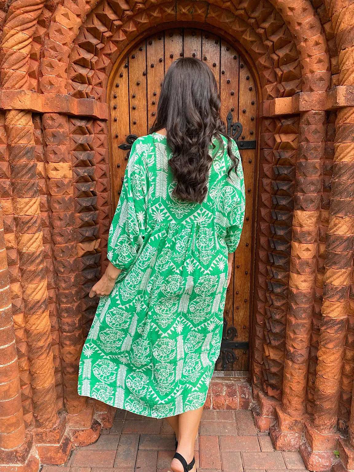 Aztec Pattern Dress Nina