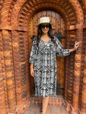 Aztec Pattern Dress Nina