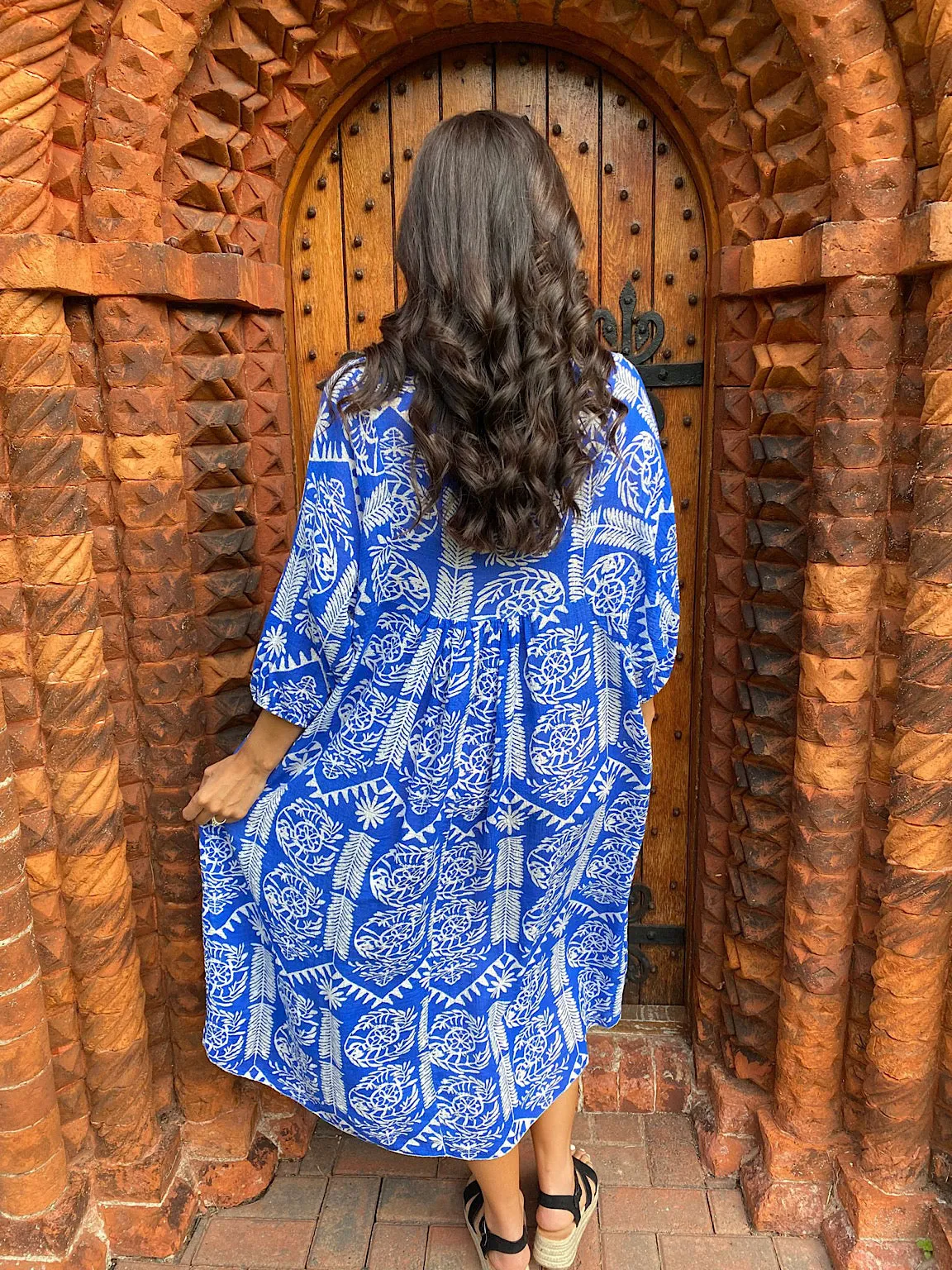 Aztec Pattern Dress Nina