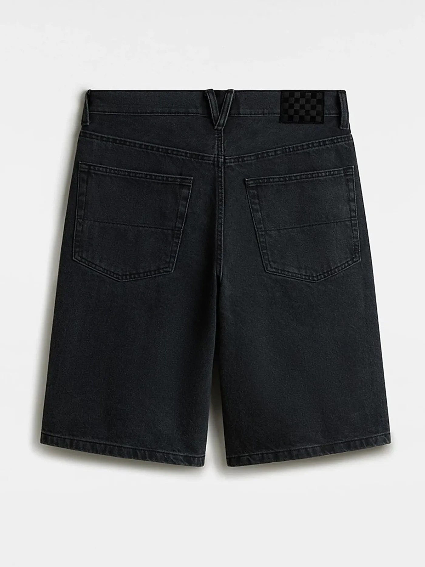 Check-5 Oversized Denim Shorts