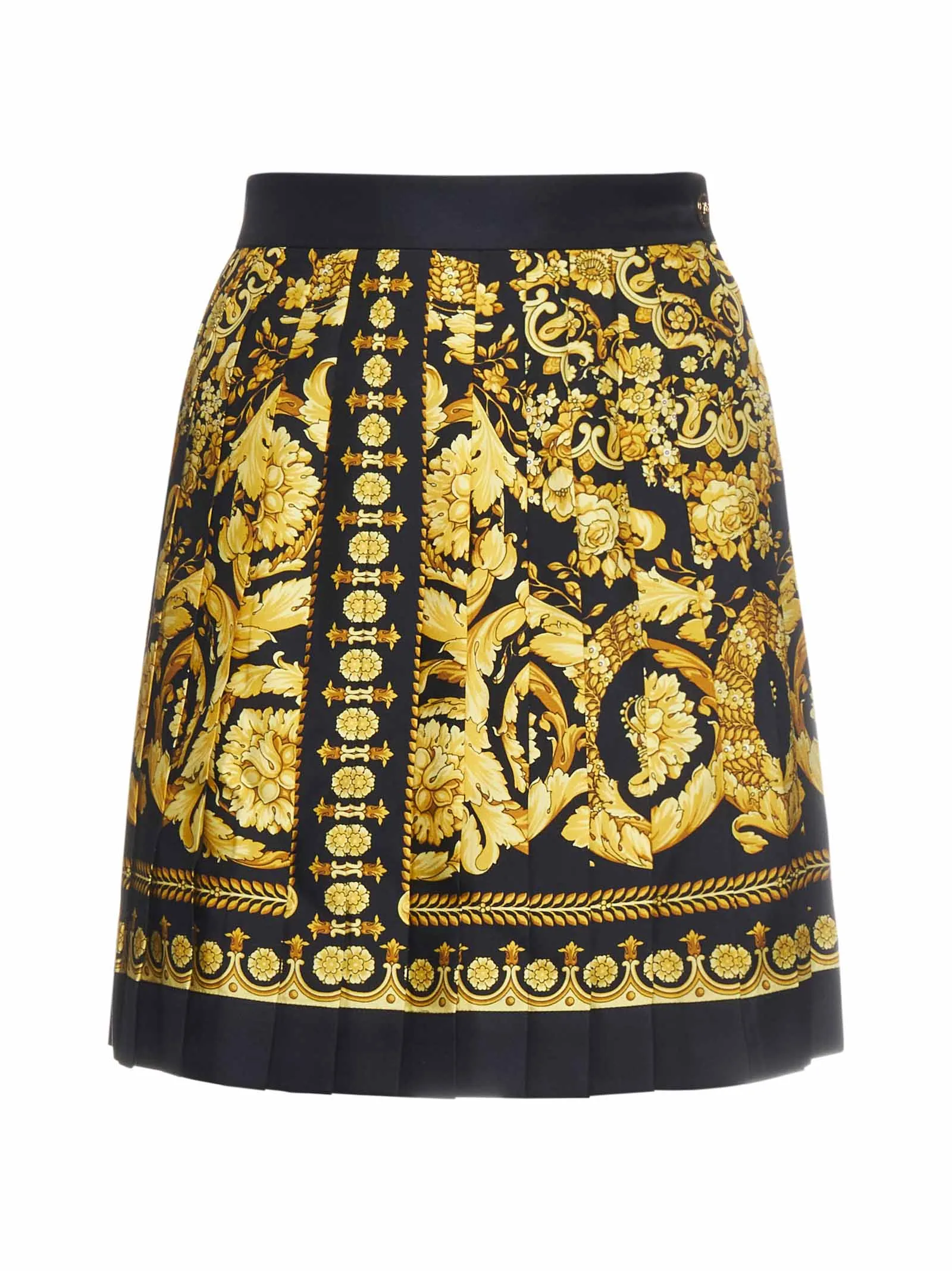 Versace Baroque Pleated Skirt