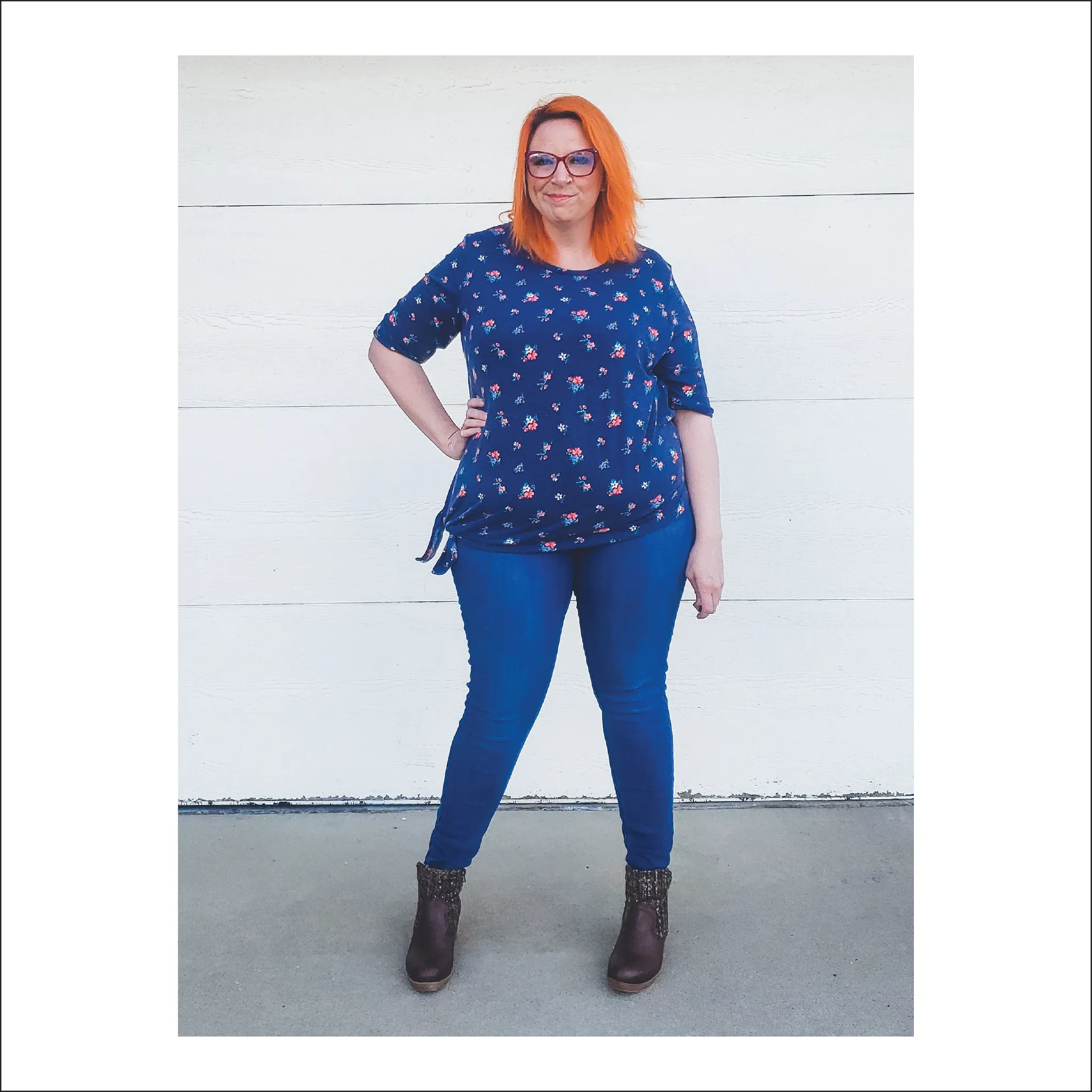 Beginner-Friendly Sewing Pattern for Split Hem Tee