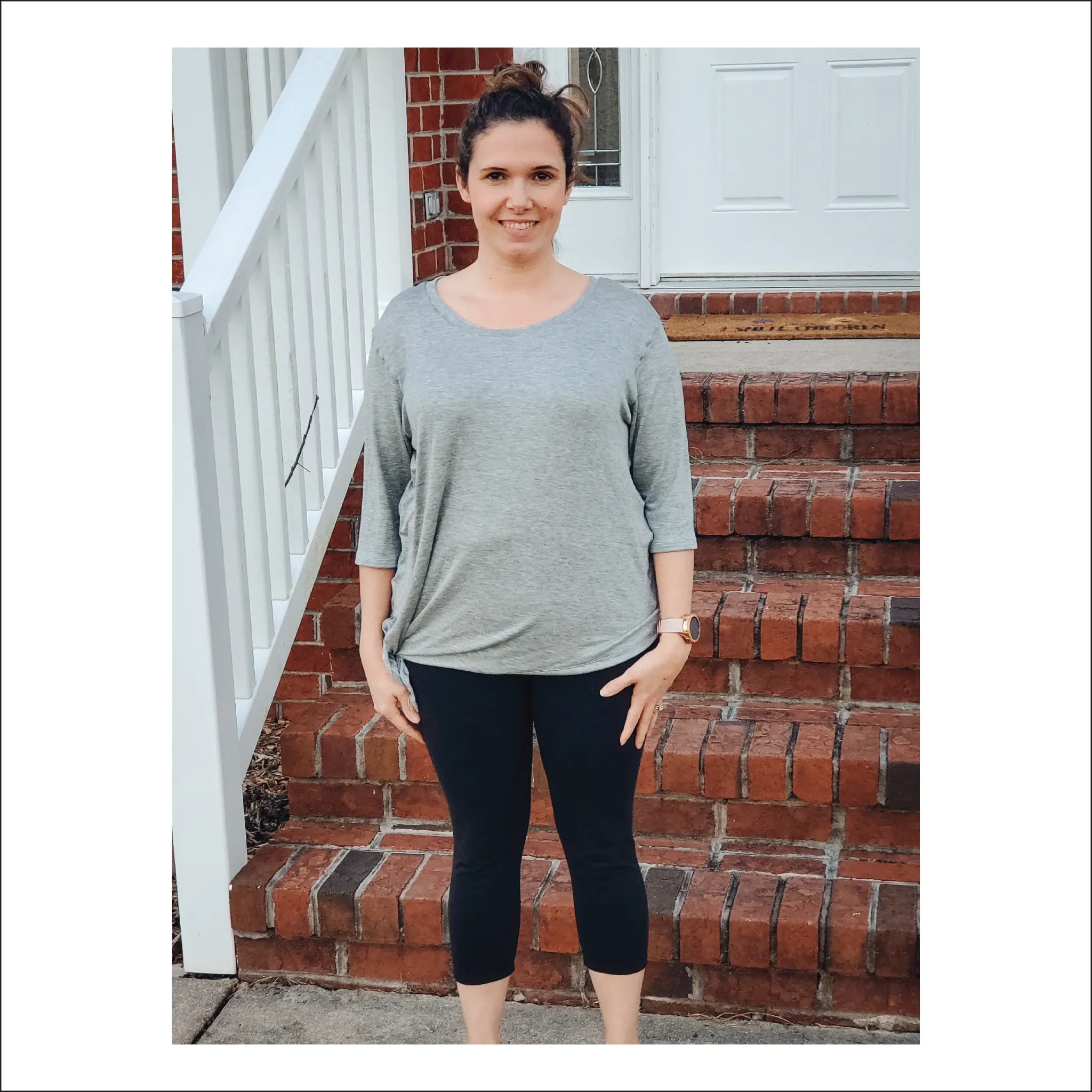 Beginner-Friendly Sewing Pattern for Split Hem Tee