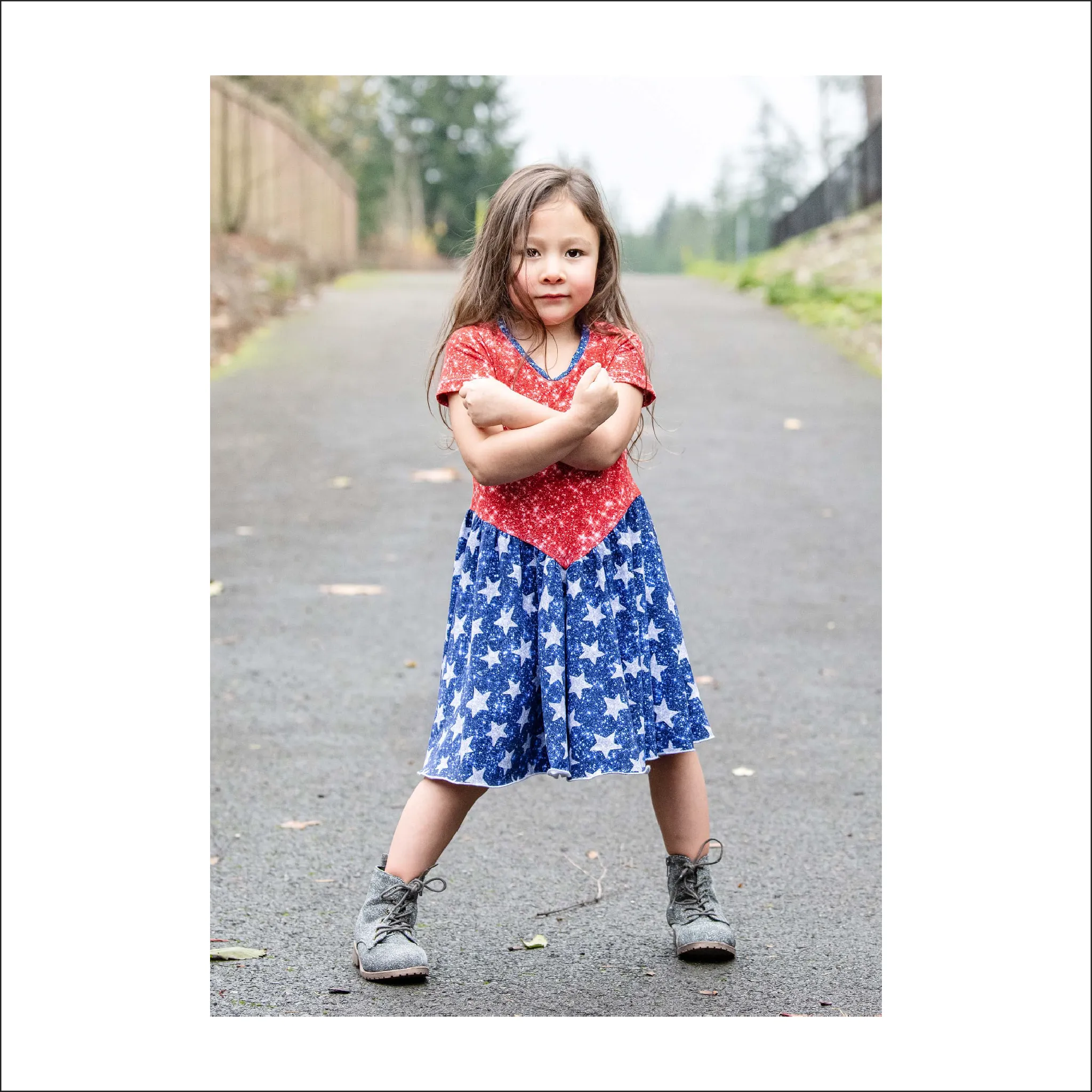 Child Sewing Pattern for Never Never Land Dress