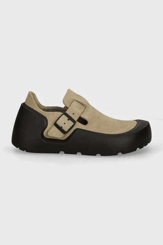 Birkenstock beige Reykjavik women's suede shoes