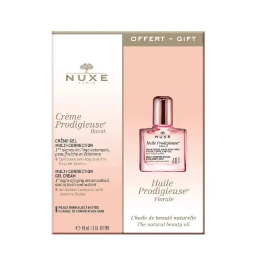 Nuxe Creme Prodigieuse Boost 40ml with Complimentary Huile Prodigieuse Floral 10ml