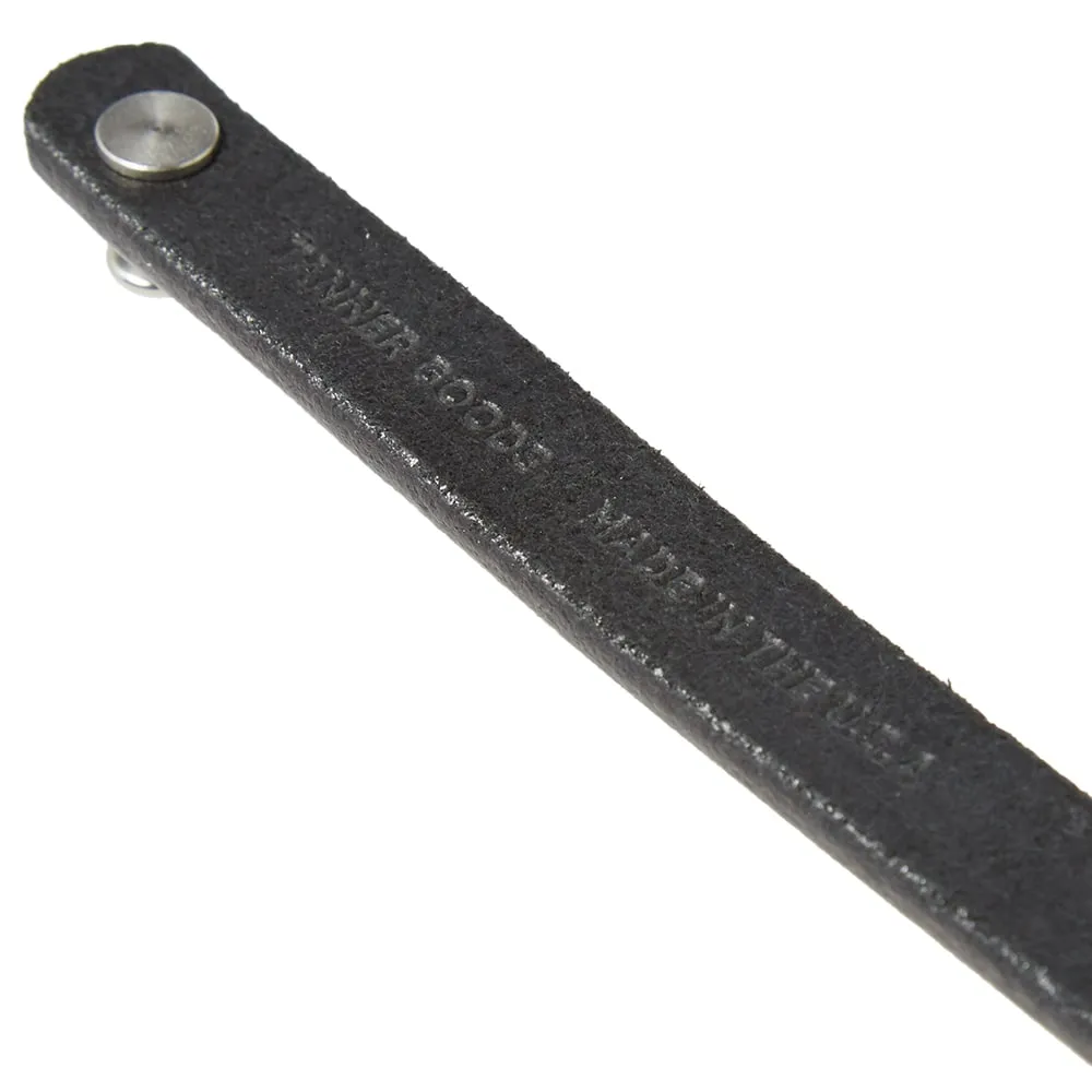 Tanner Goods Black Wristband