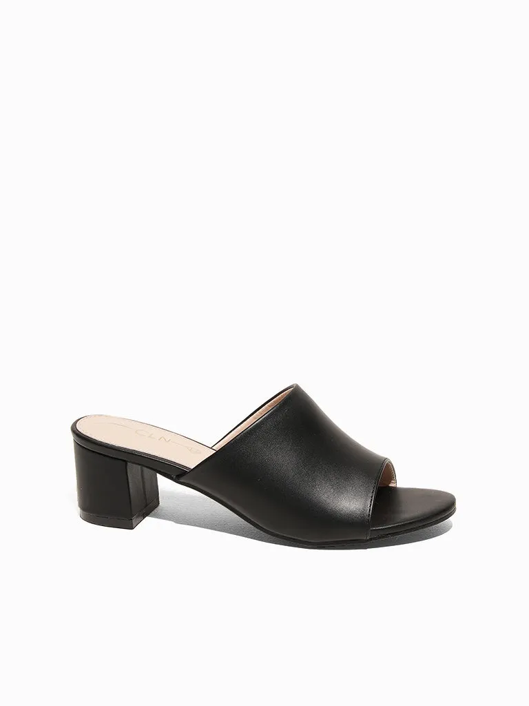 Heeled Slides by Mazarine