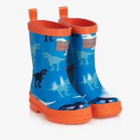 Blue Dinosaur Rain Boots for Boys