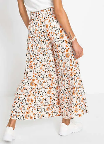 Grattan Floral Viscose Culottes