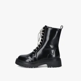 Black Harley Botines