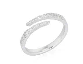 Diamond Coil Statement Ring