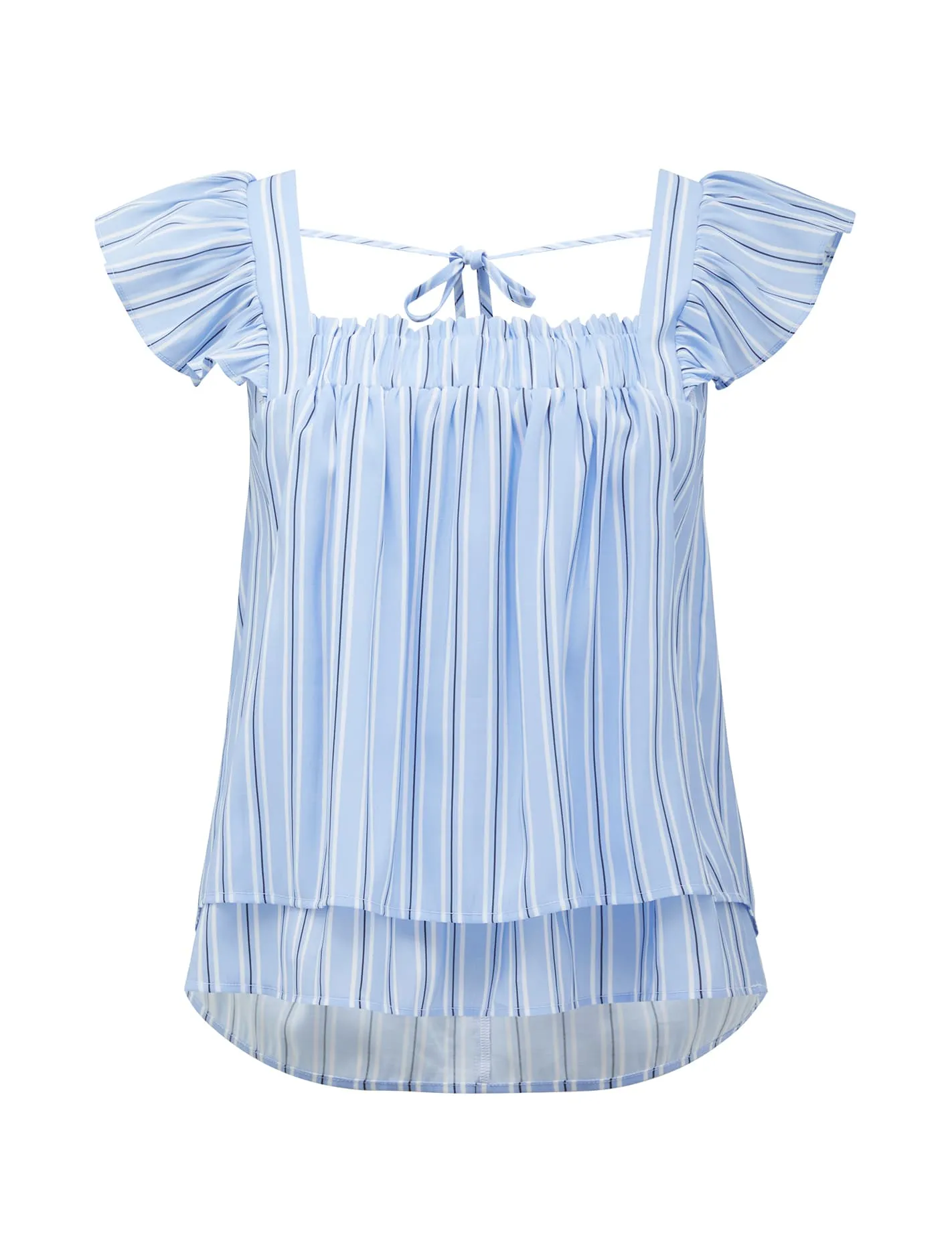 Striped Babydoll Top