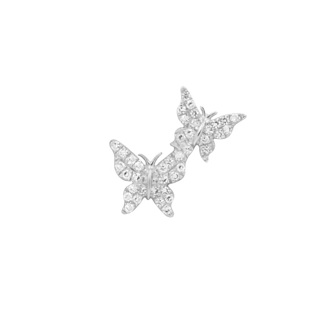 Asymmetric Butterfly Studs