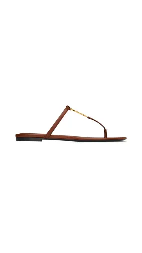 Cassandra Cigare Leather Sandals