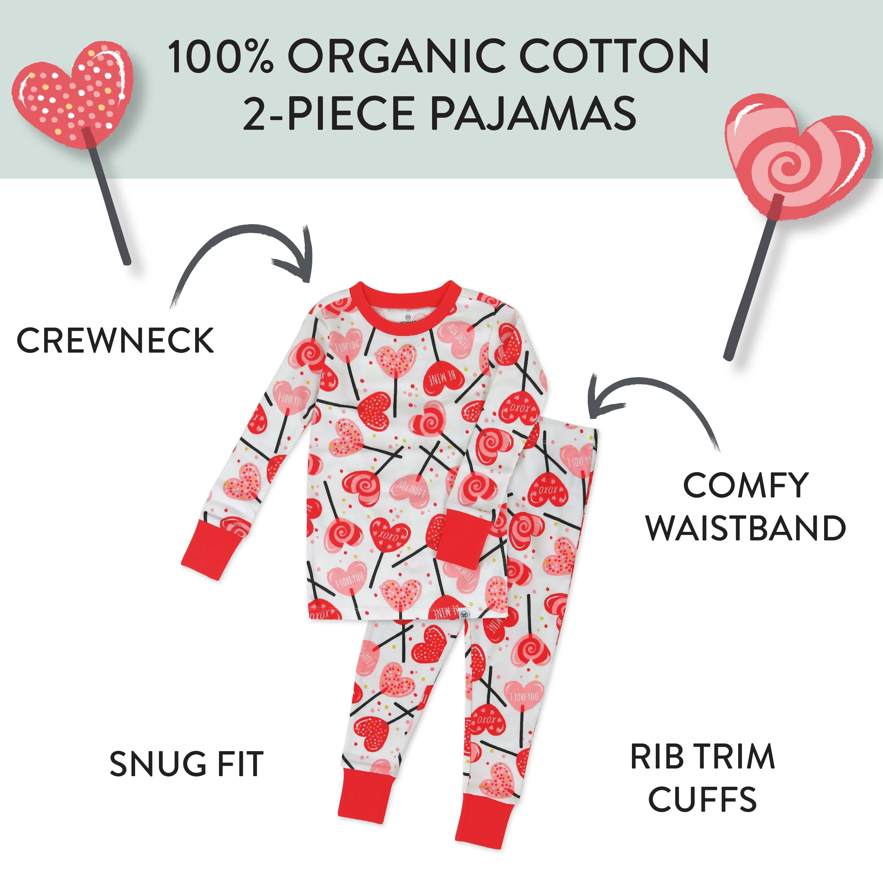 Celebration Pajamas in Organic Cotton