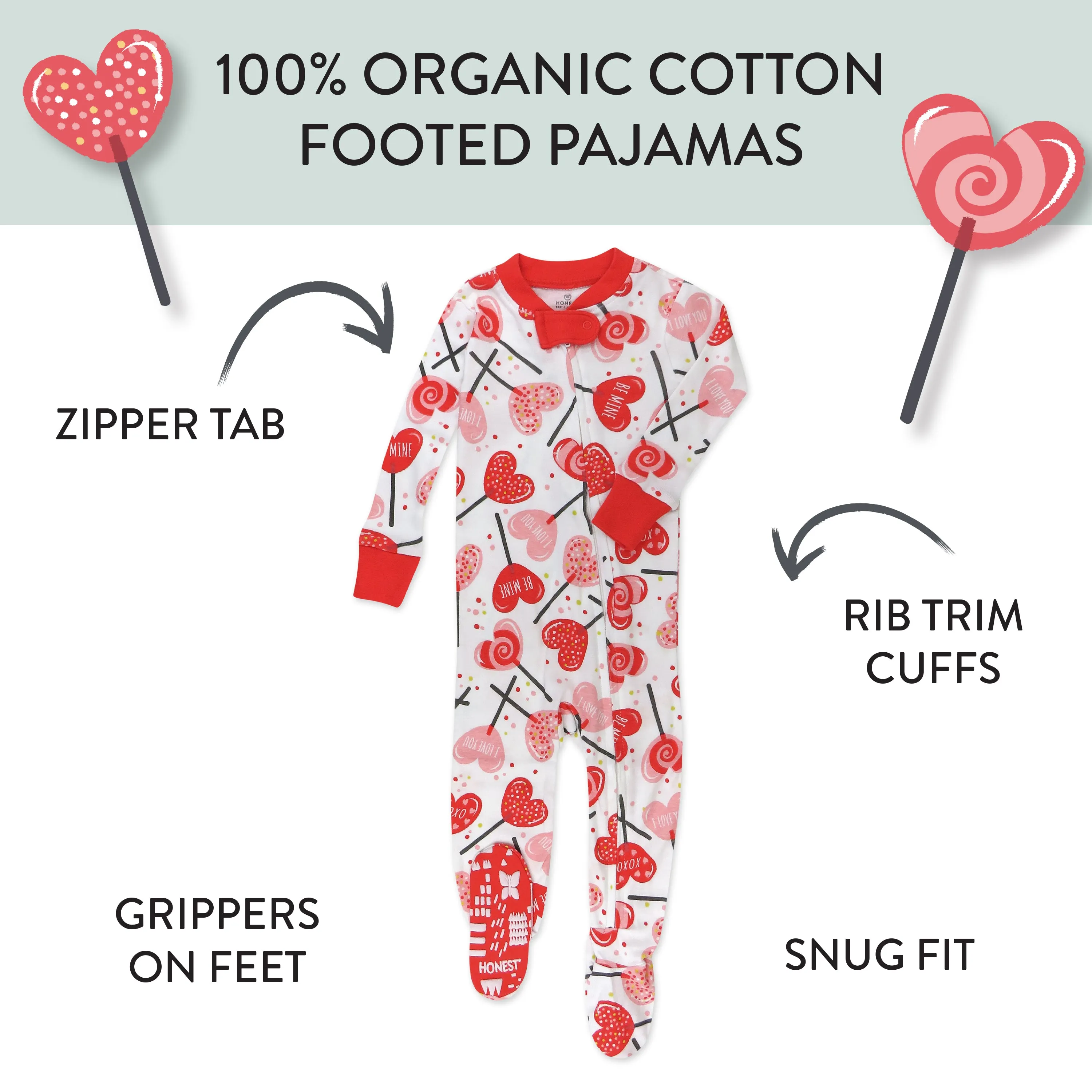 Celebration Pajamas in Organic Cotton