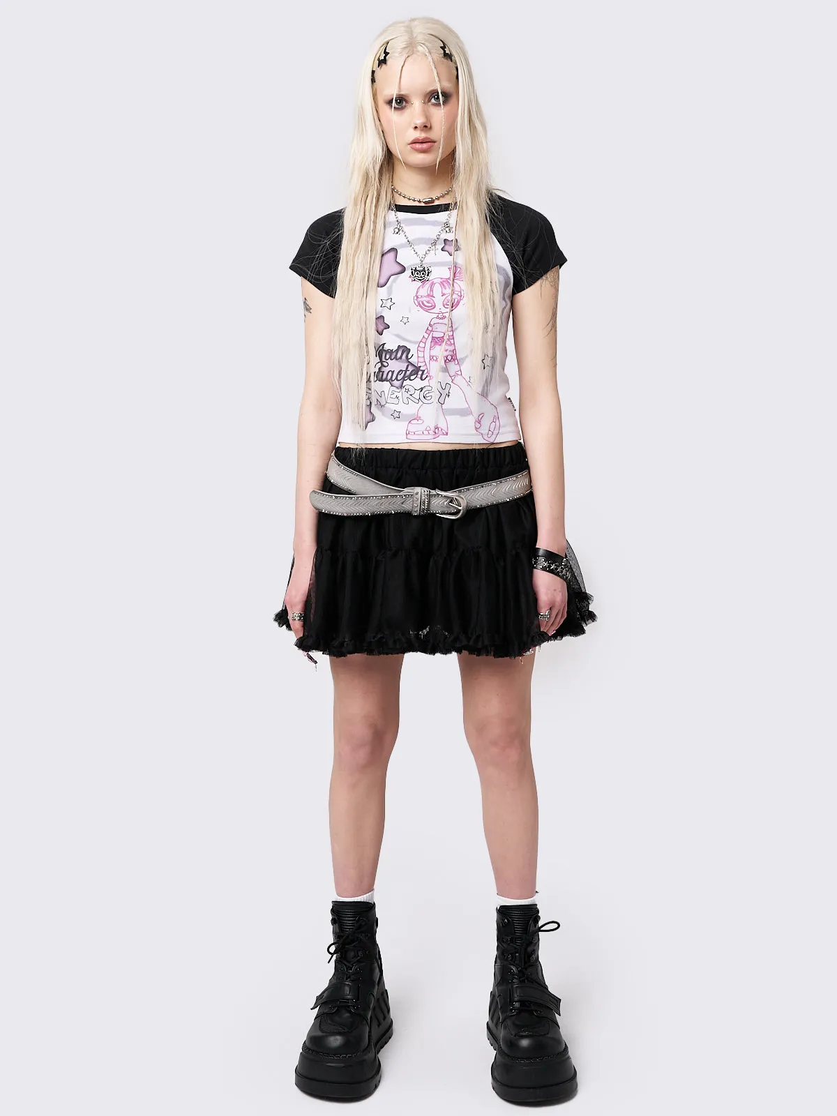 Blake Chiffon Tutu Mini Skirt