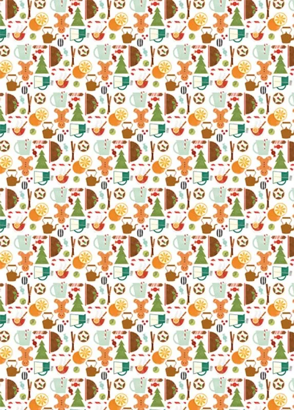 Holiday Treats Wrapping Paper