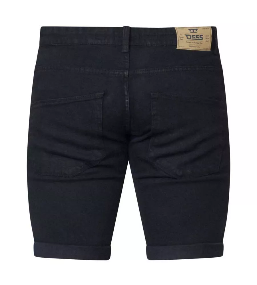 D555 Jude Black Men's Stretch Denim Shorts