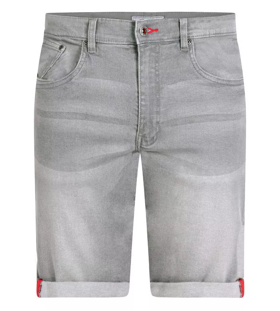 D555 Griffin 2 Grey Men's Stretch Denim Shorts