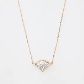 Deco Fan Necklace