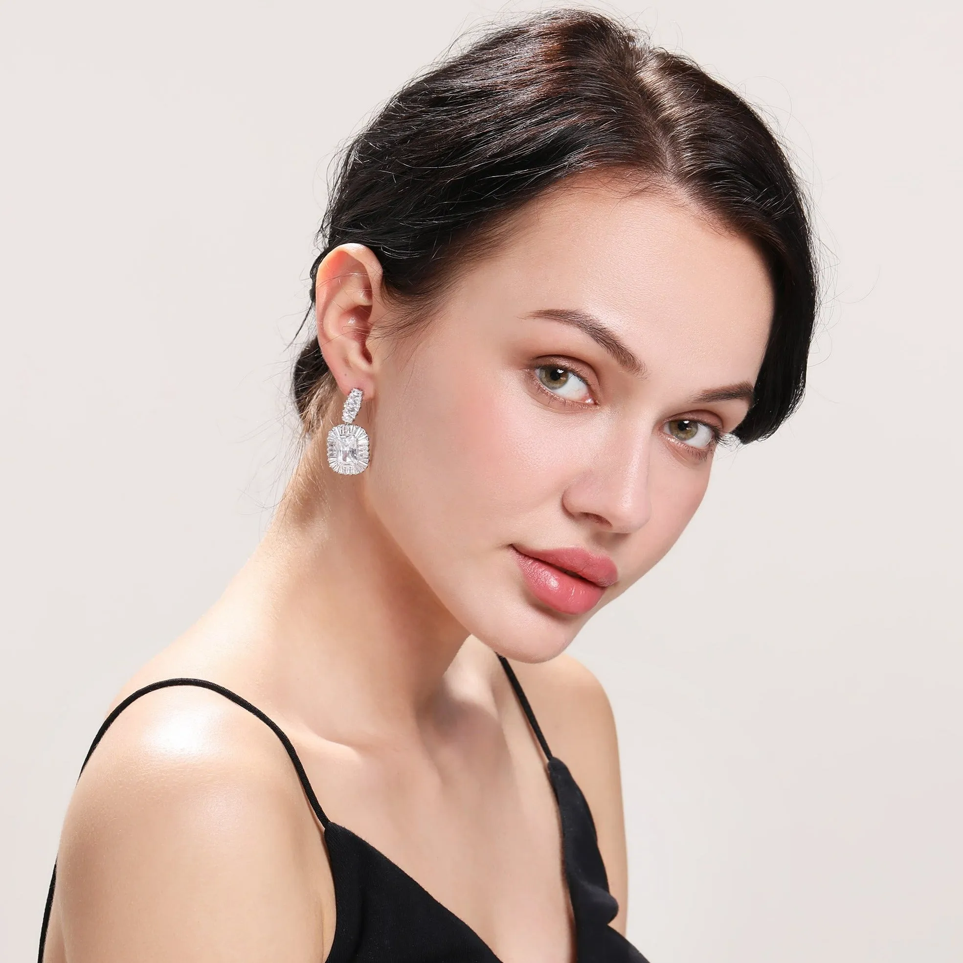 Cubic Zirconia Earrings named Diana