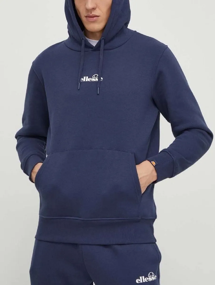 Ellesse Pershuta Overhead Hooded Sweatshirt Navy