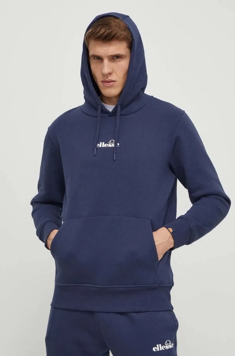 Ellesse Pershuta Overhead Hooded Sweatshirt Navy