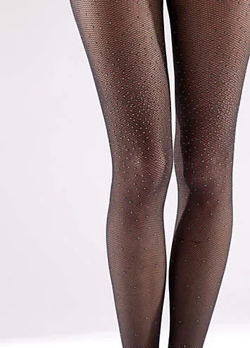 Embellished Fishnet Tights by Pretty Polly