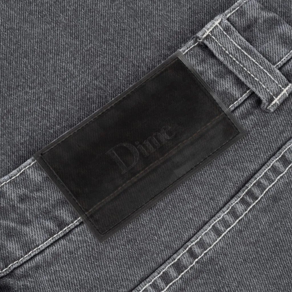 Faded Black Dime MTL Classic Denim Shorts