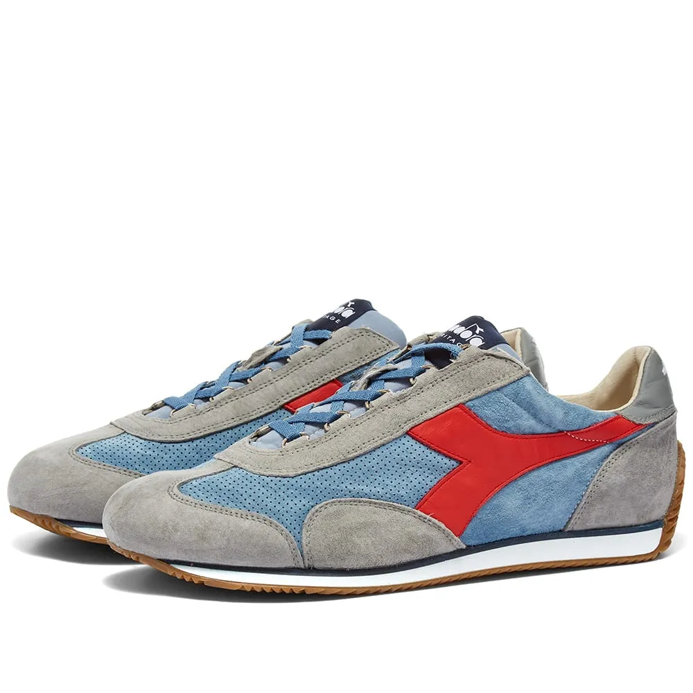 Faded Denim Blue Diadora Suede Equipe