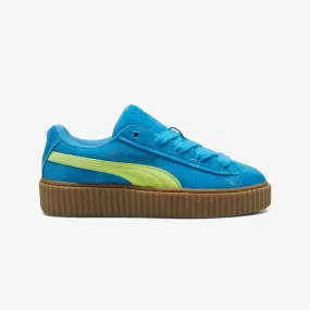 Blue and Lime Fenty Puma Creeper Phatty Shoes