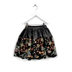 Floral Sequin Skirt