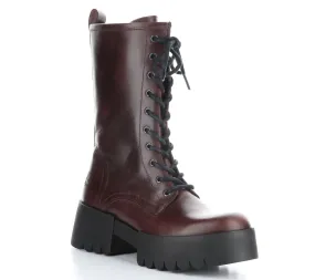 Fly London Elna Leather Combat Boots