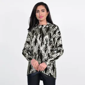 Frank Lyman Elegant Cowl Neck Tunic