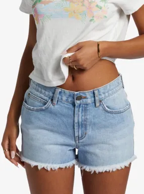 Frayed Denim Shorts by Drift Away