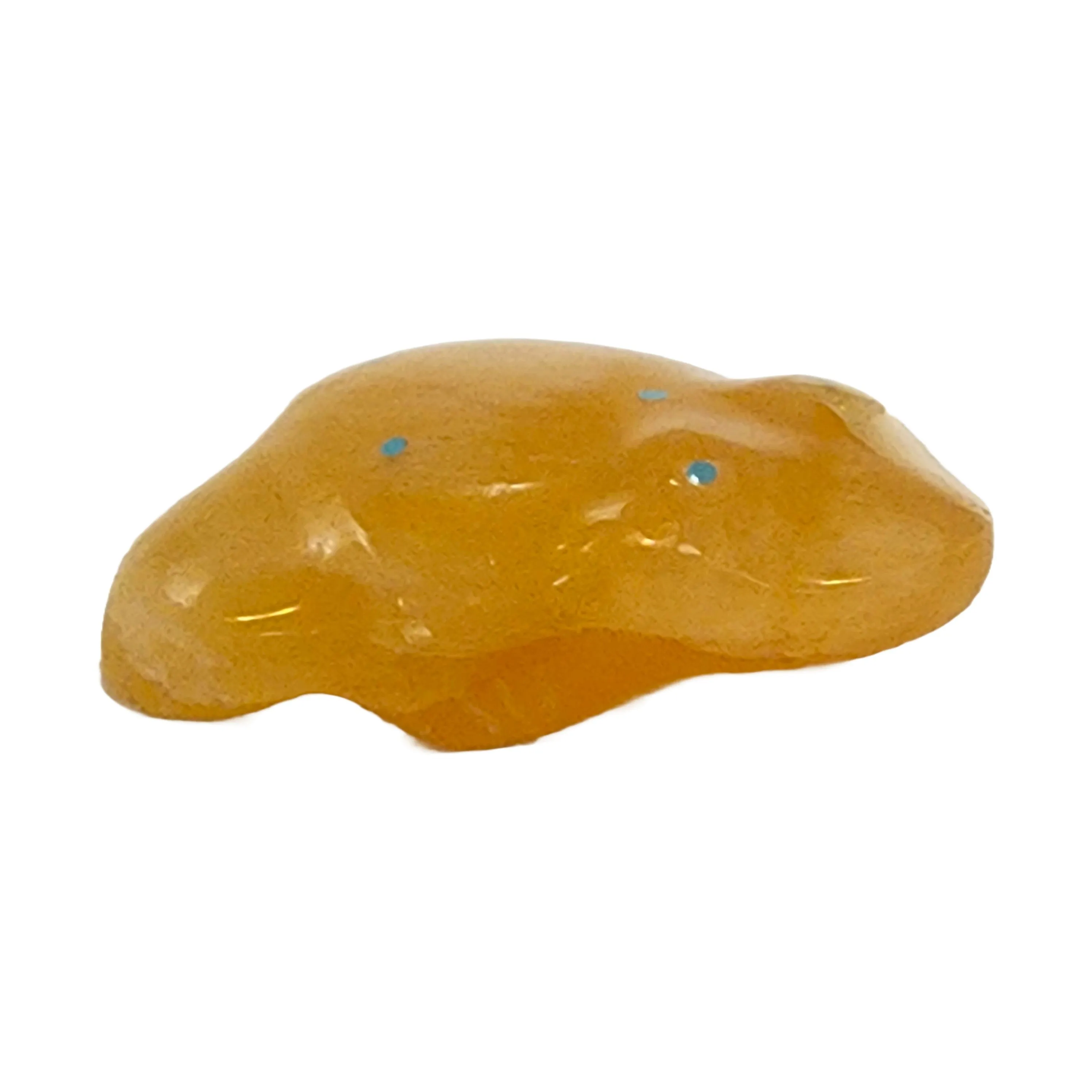 Golden Frog with Transparent Appearance