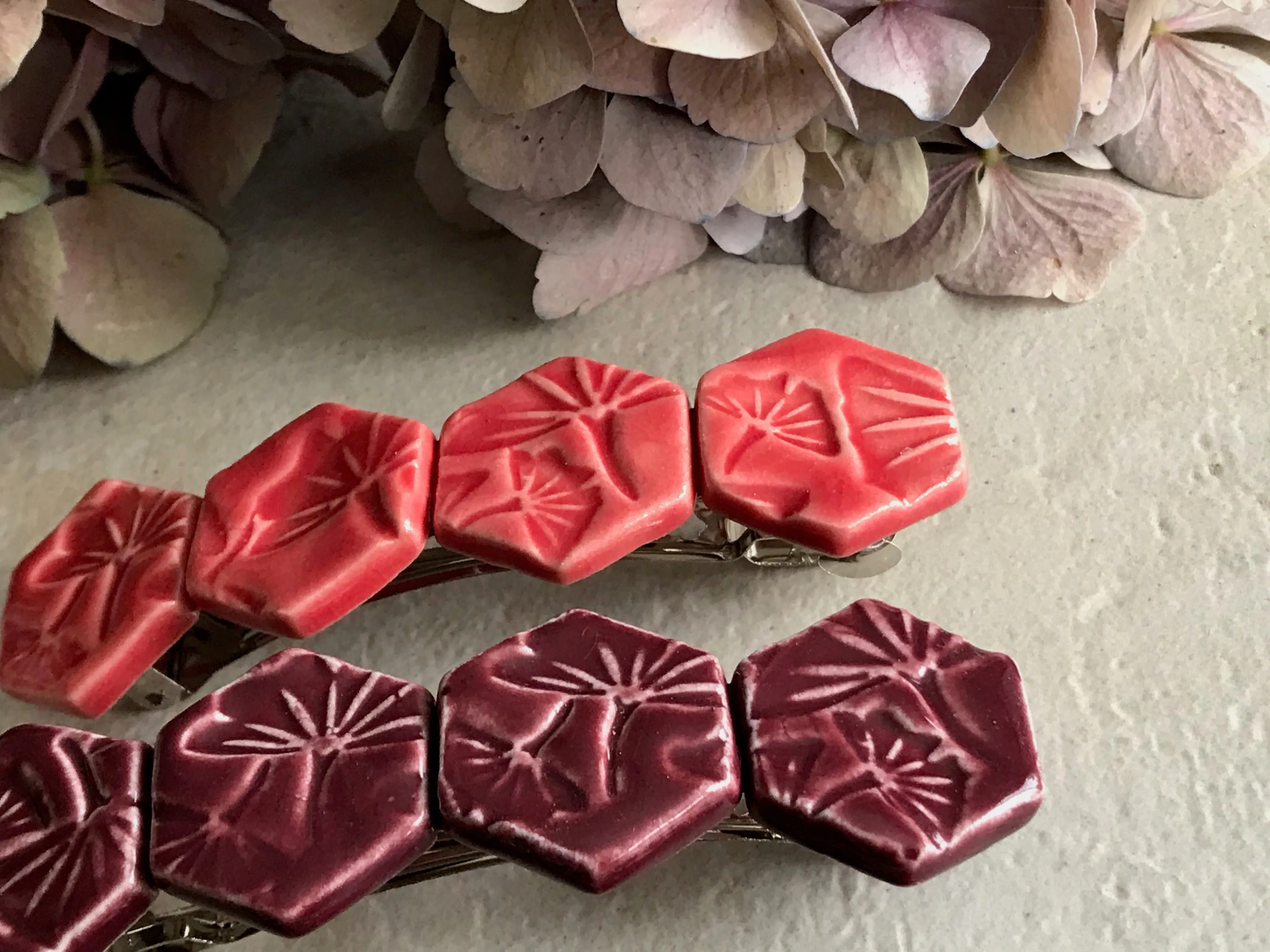 Handcrafted Hair Clips with Alligator and French Clip