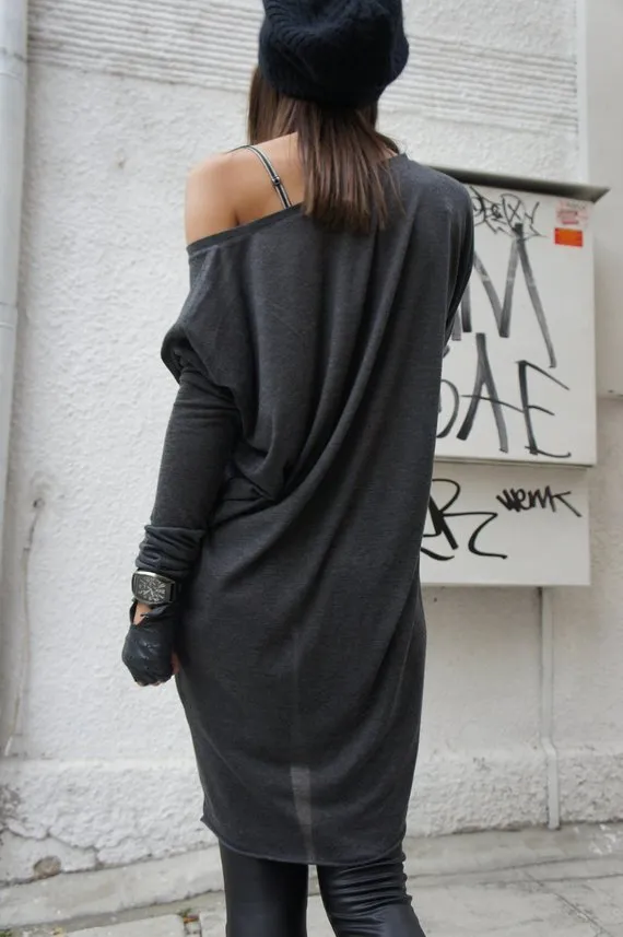 Handmade U-Neck Plain Tunic