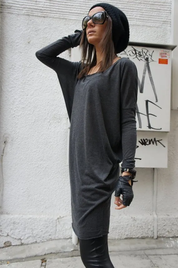 Handmade U-Neck Plain Tunic