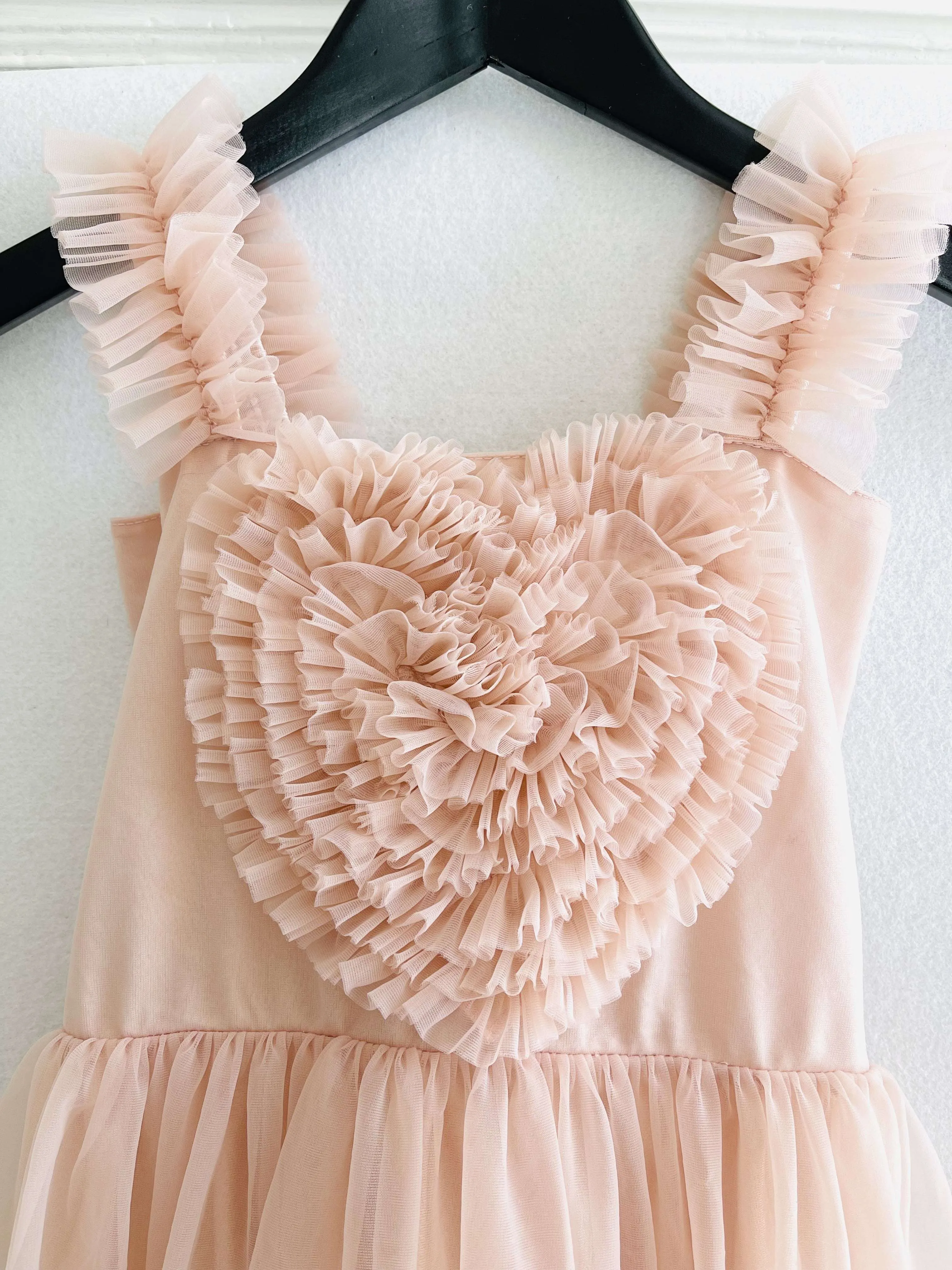 Dolly Heart Ballet Pink Lace-Up Back Dress